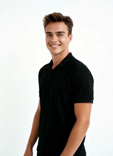 CHOMBA TEJIDA SAVIA EN NEGRO - comprar online