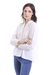 CAMISA MANGA LARGA BETSY BLANCO - comprar online