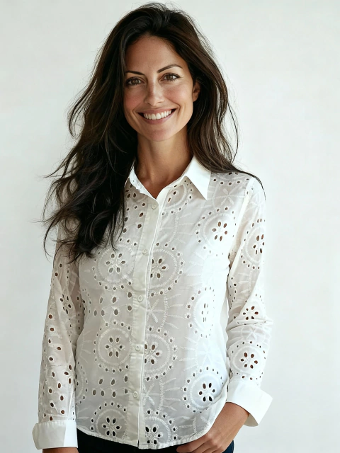 CAMISA ML BROD MIT BLANCO - comprar online