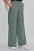 PANTALON CARGO AMY MILITAR - comprar online