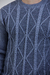 SWEATER CUELLO TRENZER MARINO en internet