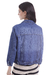 CAMPERA OVER LOBOS JEAN LOCALIZADO MEDIO - Soho Denim