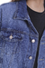 CAMPERA OVER LOBOS JEAN LOCALIZADO MEDIO - tienda online