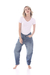 JEAN MOM FIT AZUL en internet