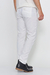 PANTALON PINZA LINO BLANCO - comprar online