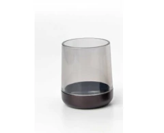 Porta cepillo Acrilico Bronce Oscuro 13 cm - Vicentina - Home & Deco