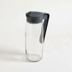 Jarra de Vidrio tapa Gris 1600 ml