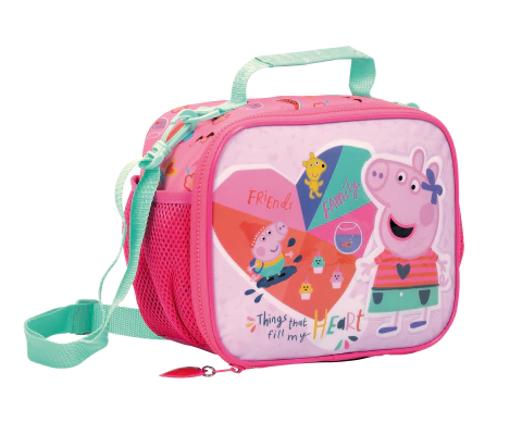 LUNCHERA PEPPA PIG HEART 55402