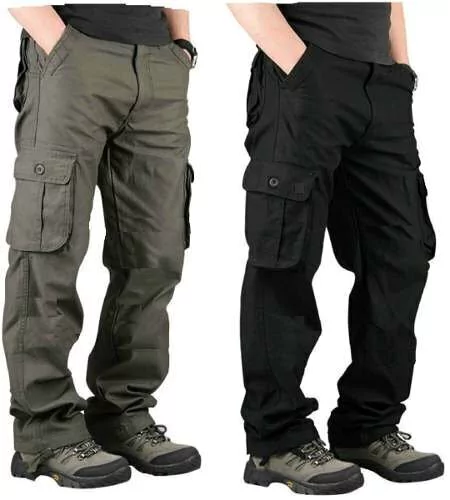 Pantalon Cargo Hombre Hard Work Alta Resistencia