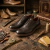 Zapato Bolzano Hombre - Cuero Vacuno | Picado Corazón Artesanal Chocolate Manchado
