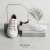 Zapatillas Genova Square Hombre - Cuero | Color Blanca talon negro
