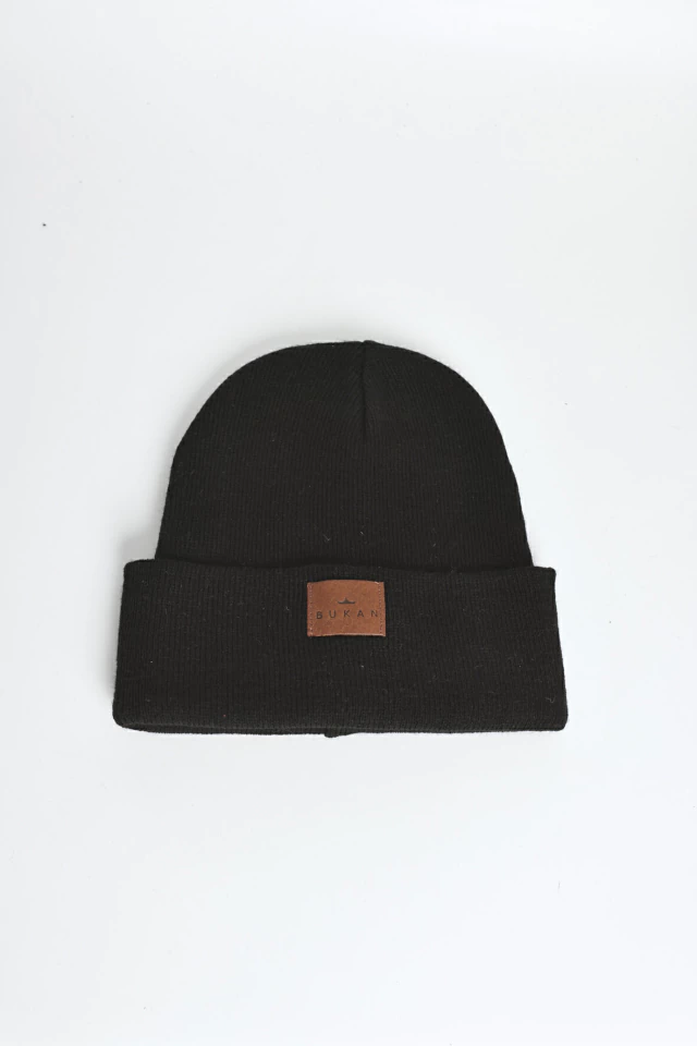 Gorro lana borgen i negro