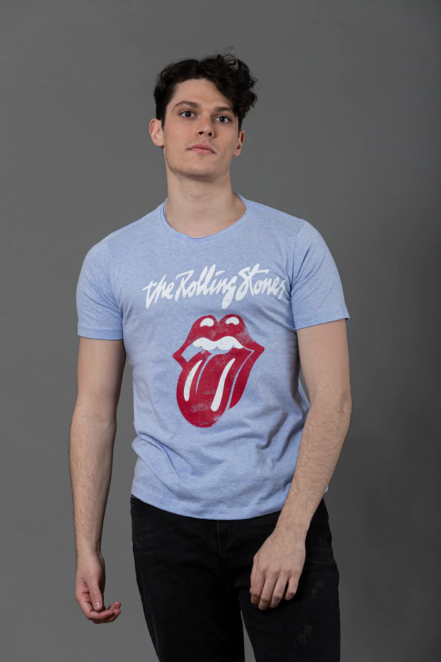 Remera corse rolling stones de bukan