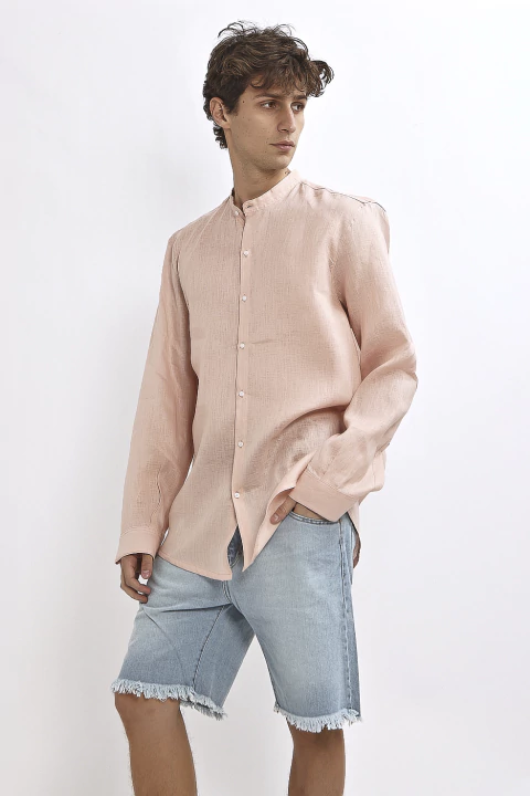 Imagen de Camisa Australia Hombre - 100% Lino Italiano (Corte Regular)