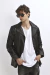 Chaqueta Brad Hombre - Cuero Genuino Negro en internet