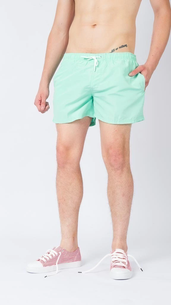 Traje de baño Venice hombre verde agua de B U K A N