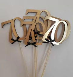 NÚMEROS, IDENTIFICADORES para mesa, souvenirs