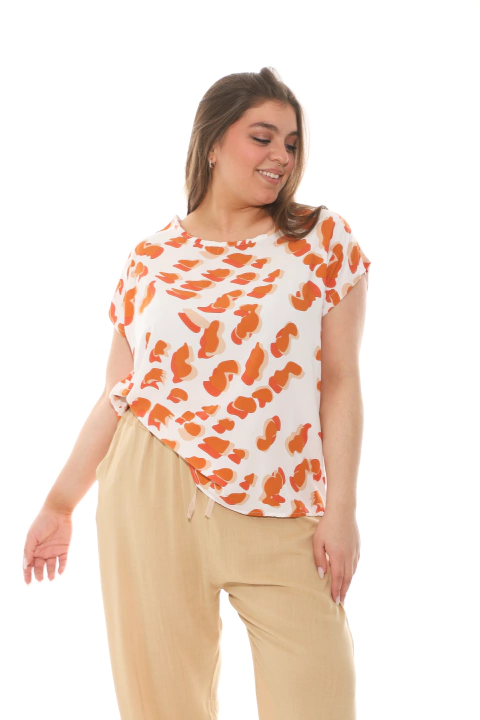 Blusa manga corta - Jazmin mayorista