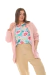 Blazer de sastreria sin botón - comprar online