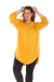Maxi Camisa con cuello Mao - comprar online