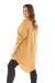 Maxi Camisa con cuello Mao