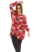 Maxi Camisa con cuello Mao - Jazmin mayorista
