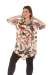 Maxi Camisa con cuello Mao