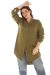 Maxi Camisa con cuello Mao - Jazmin mayorista