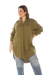 Maxi Camisa con cuello Mao - tienda online