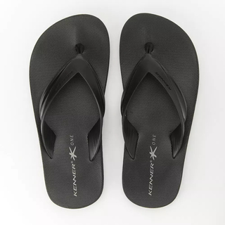 Chinelo Kenner Com inscrições Preto HCZ-01