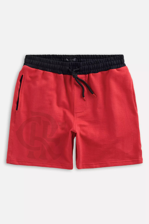Bermuda Moletom Reserva Flamengo Crf - 0064779-054