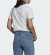Camiseta Feminina Adidas Adicolor Trefoil Branca GN2899 na internet