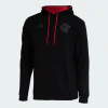 Moletom Flamengo Adidas Capuz Preto HS5235