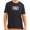 Camiseta Calvin Klein Masculina Re issue Retângulo Blush Preto - CKJM105-0987 - Kevin Sports