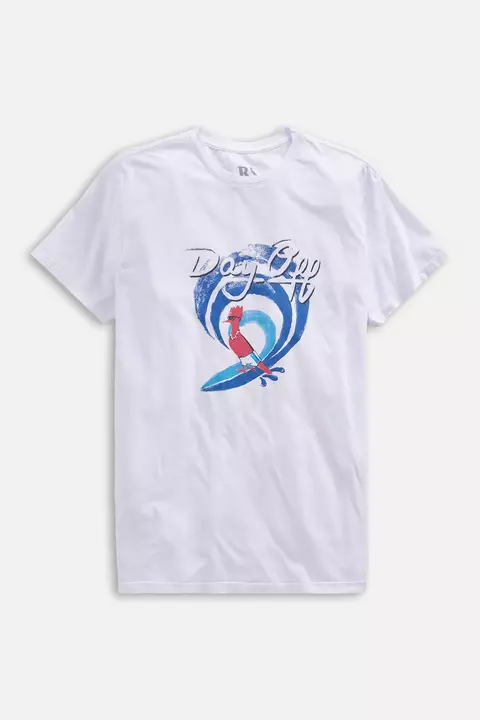 Camiseta Estampada Reserva Day Off Branca 0062383-014
