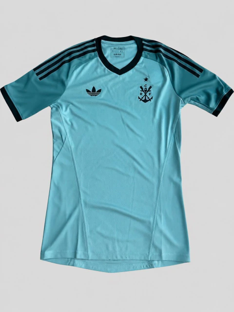 Camisa Goleiro Flamengo Adidas Masculina - Cinza