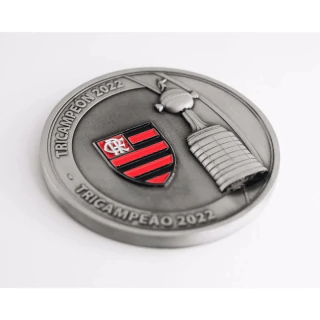 Medalhão Tricampeão Libertadores Flamengo 2022 - Edição Especial