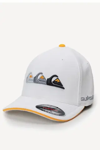 Boné Quiksilver Emb Three Logo White - Q911A0375-BRANCO