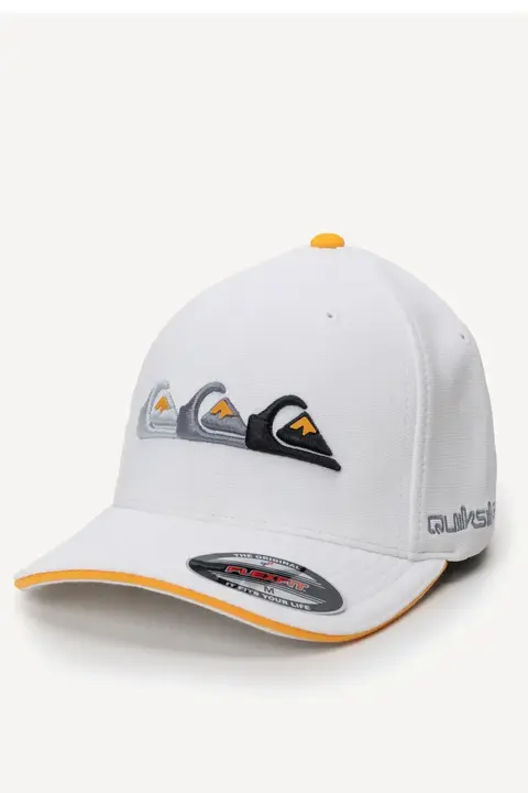 Boné Quiksilver Emb Three Logo White - Q911A0375-BRANCO