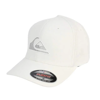 Boné Quiksilver Textured High Logo Branco Q911A0388-WHT