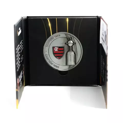 Medalhão Libertadores Flamengo 1981 - Edição Especial