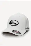 Boné Quiksilver Domed Logo Checker Branco Q911A0386-WHT