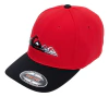Boné Quiksilver Emb Three Logo Red Vermelho Flexfit Q911A0270-RED