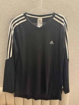 Camiseta Feminina Adidas Response 3-Stripes Manga Longa - Z40416