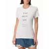 Blusa Calvin Klein Feminina Slim Estampada Passionate Branca - CF2OC01BC173-0900