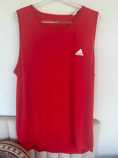 Regata Adidas Essentials Light Climalite Vermelha W60993