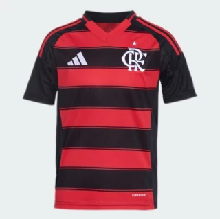 Camisa Infantil Flamengo Adidas I 2025/26 IV6048