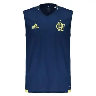 Regata Treino Flamengo Adidas 2017 Azul AZ5422