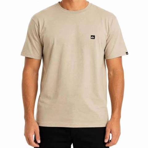 Camiseta Quiksilver Transfer Square Areia Q471A0986-05