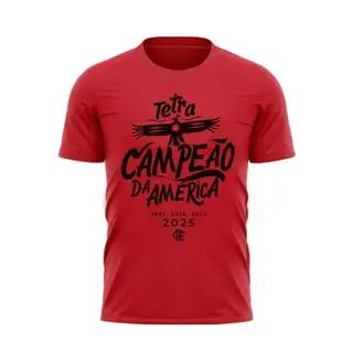 Camiseta Flamengo Tetra Liberta Basica Braziline - 00100803905